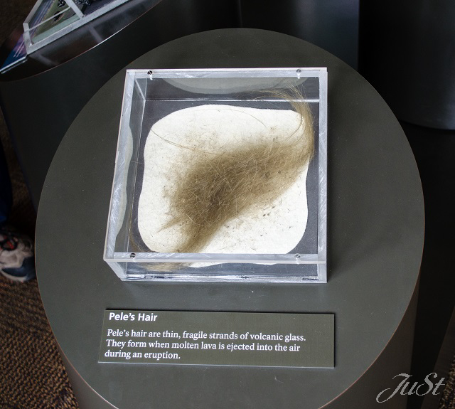 Bild Pele's Hair im Jagger Museum