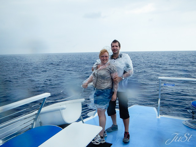 Bild Wir beide im Regen Kona by Sea