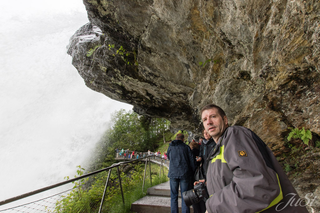 Steinsdalsfossen Wasserfall in Norheimsund