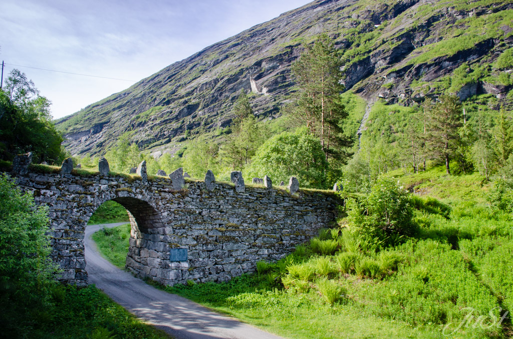 Auf dem Weg zum Dalsnibba