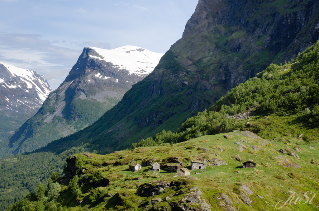 Auf dem Weg zum Dalsnibba