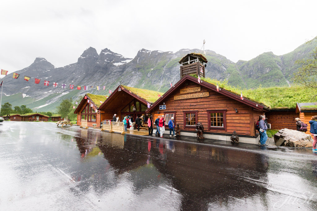 Essenstopp auf der Geirangertour