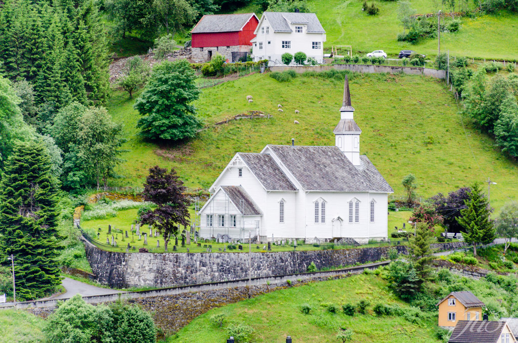 Friedhof in Hellesylt