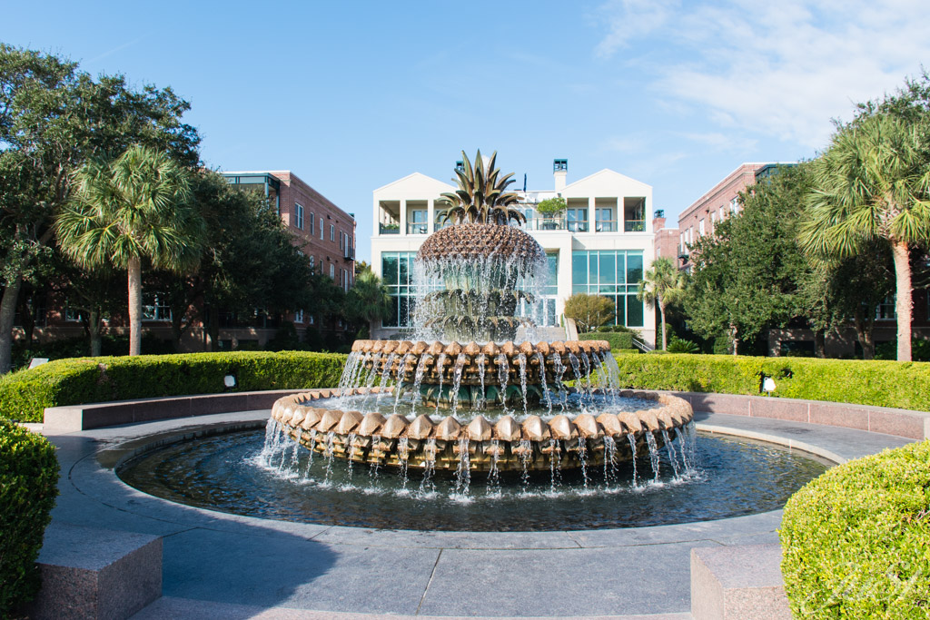 Ananasbrunnen in Charleston
